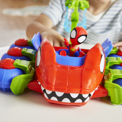Hasbro Spidey i super-kumple - Транспортное средство DINO-WEBS CRAWLER + фигурка Spider-Man F9480