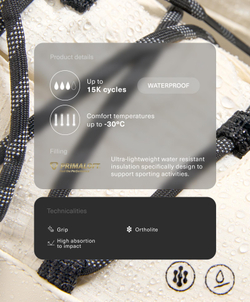 OYSHO Водонепроницаемые высокие кроссовки Vibram®, экрю