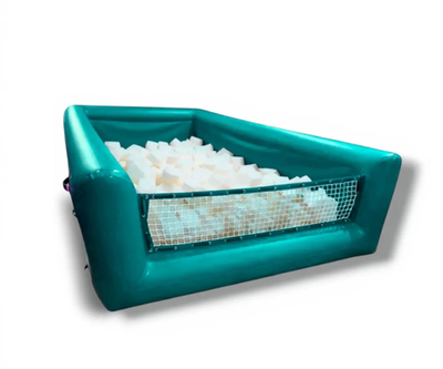 Надувная поролоновая яма приземления - 4х2х0.8м