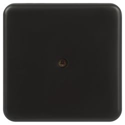 Распаячная коробка ЭРА BS-B-75-75-28 для кабель-канала черная 75х75х28мм IP40