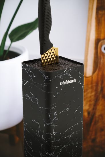 Подставка для ножей 22 см. Ofenbach NB 100203 квадратная