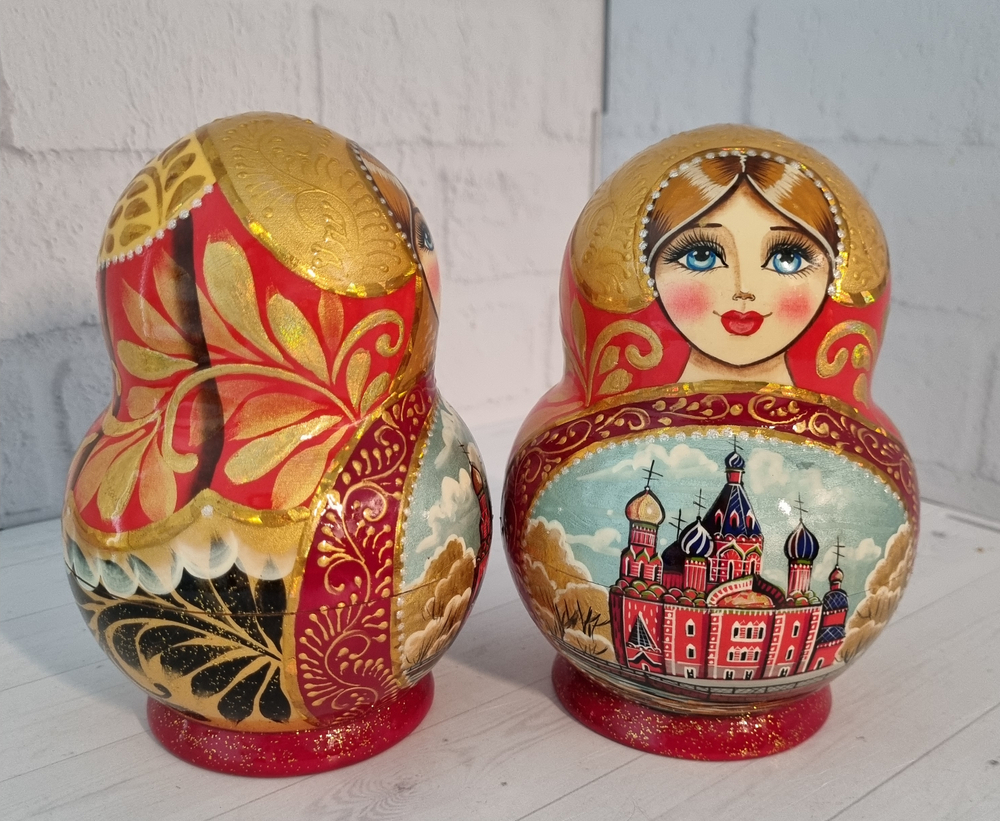Матрешка "Санкт-Петербург" 5 мест