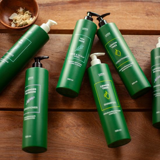 Обзор: "зеленая" линейка от Laros Beauty