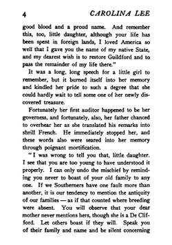 Carolina Lee | Lilian Bell