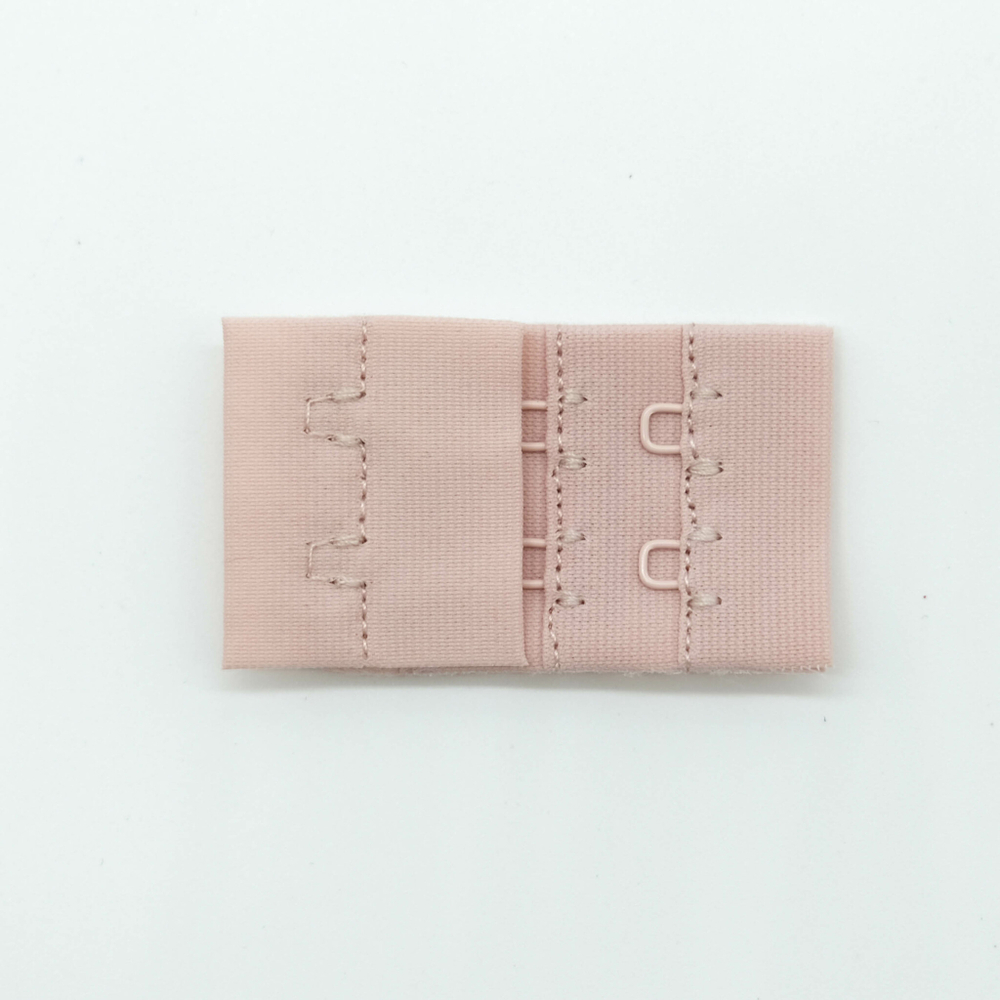 Застежка на крючки и петли (2 ряда), ПУДРА