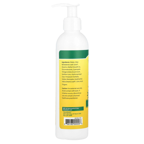Organix South, Theraneem Naturals, гель с листьями нима и алоэ, для мягкого лечения, без отдушек, 240 мл (8 жидк. унций)