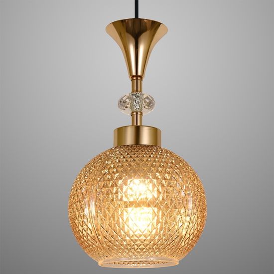 02001-0.9-09 AMBER светильник потолочный