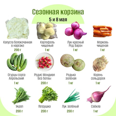 Сезонная корзина