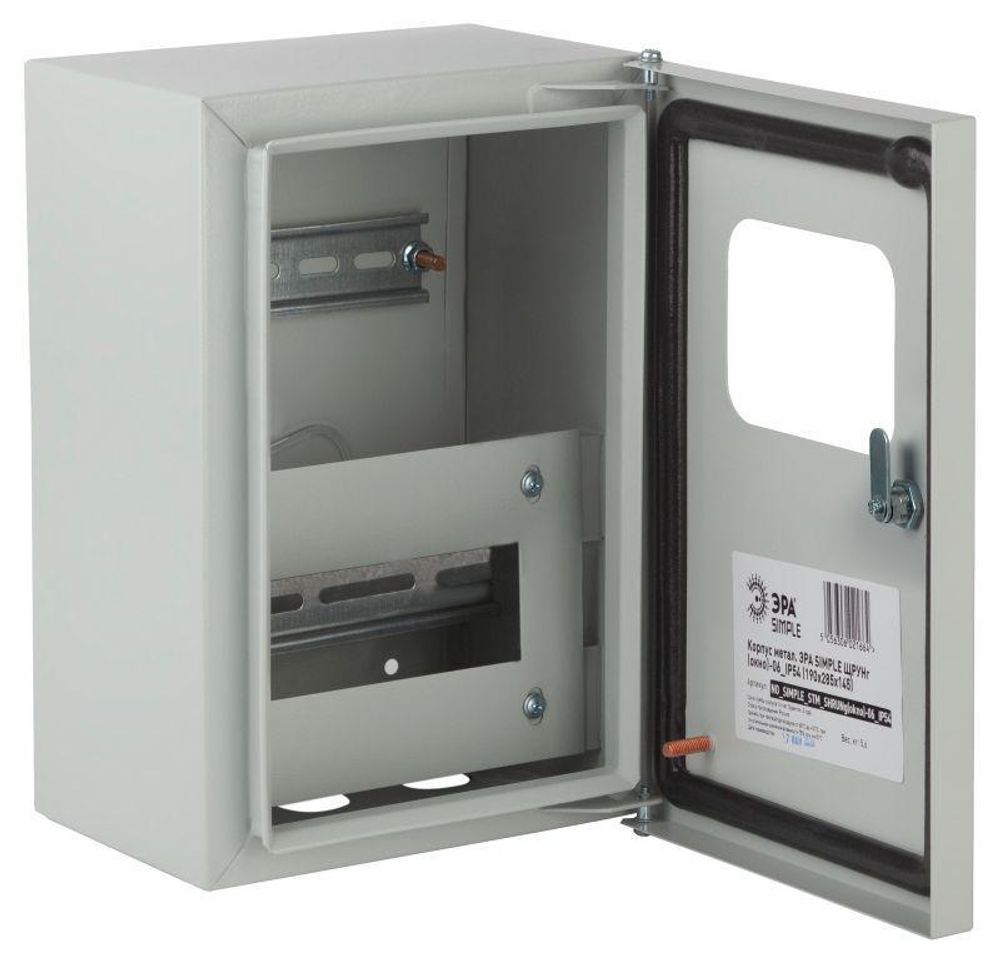 Корпус металлический ЩРУНг окно-06 190х285х145 IP54 NO_SIMPLE_STM_SHRUNgokno-06_IP54 ЭРА Б0041682 Корпус металлический ЩРУНг окно-06 190х285х145 IP54 NO_SIMPLE_STM_SHRUNgokno-06_IP54 ЭРА Б0041682