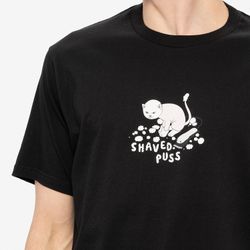 Футболка Rip N Dip Shaved Puss Tee Black