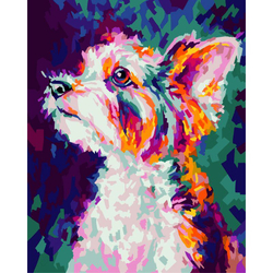 Картина по номерам на холсте "Друг", 40*50