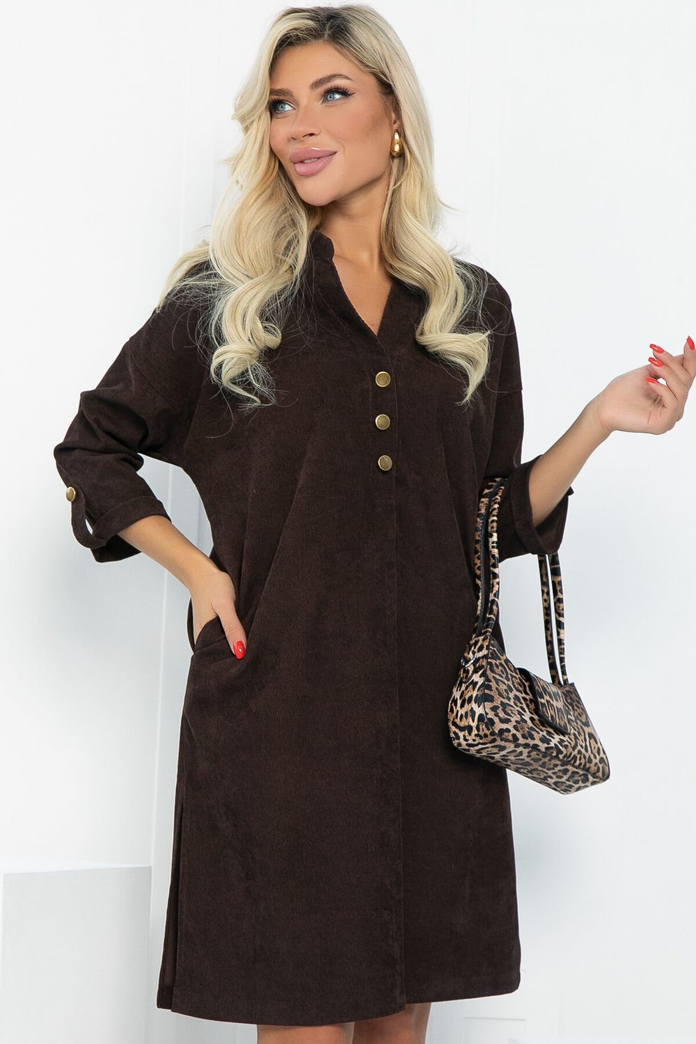 Платье Дафния (шоколадное) П12934-10М LT Collection