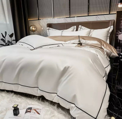 ZEPHYR HOME КПБ Двуспалка KING SIZE Мако-Сатин 100s Белый