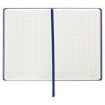 Блокнот в клетку А5 (148x218 мм), 80 л., под кожу серый BRAUBERG "Metropolis Mix", 111041