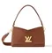 Сумка женская Louis Vuitton Soft Twist коричневый