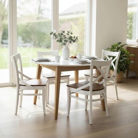 Обеденная группа "стол Арко + стулья Бревис"