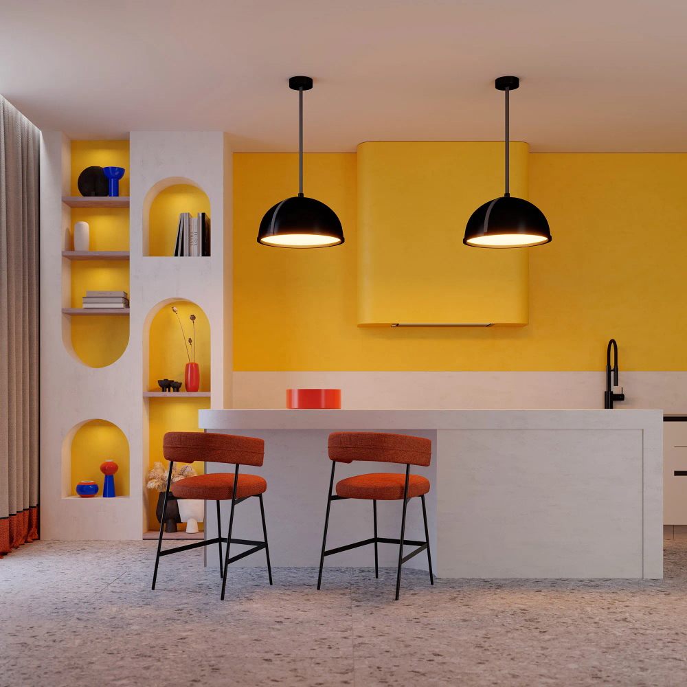 Светильник SP-STERI-ADEOLL-HANG-D500xH1500-30W Warm3000 (BK, 100deg, 230V) (Arlight, Металл) 053859