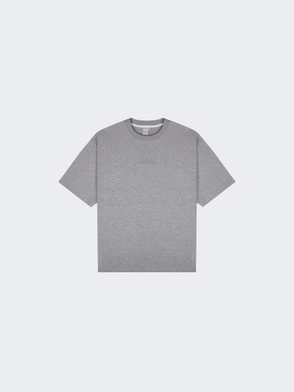 Футболка UNIFORM Relaxed серый меланж
