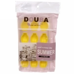 Форма для льда пластиковая с силиконом «Бананы»