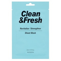 Маска тканевая для возрождения и восстановления здоровья кожи Eunyul Clean&Fresh Revitalize Strengthen Sheet Mask 5шт