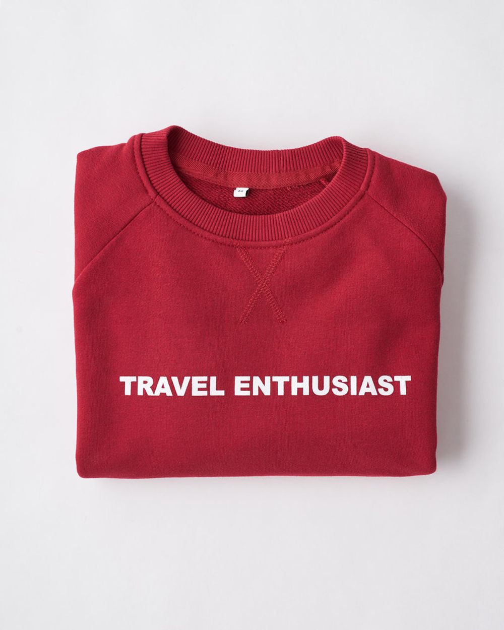 Купить Толстовка Travel Enthusiast Бордо Толстовка Travel Enthusiast Бордо