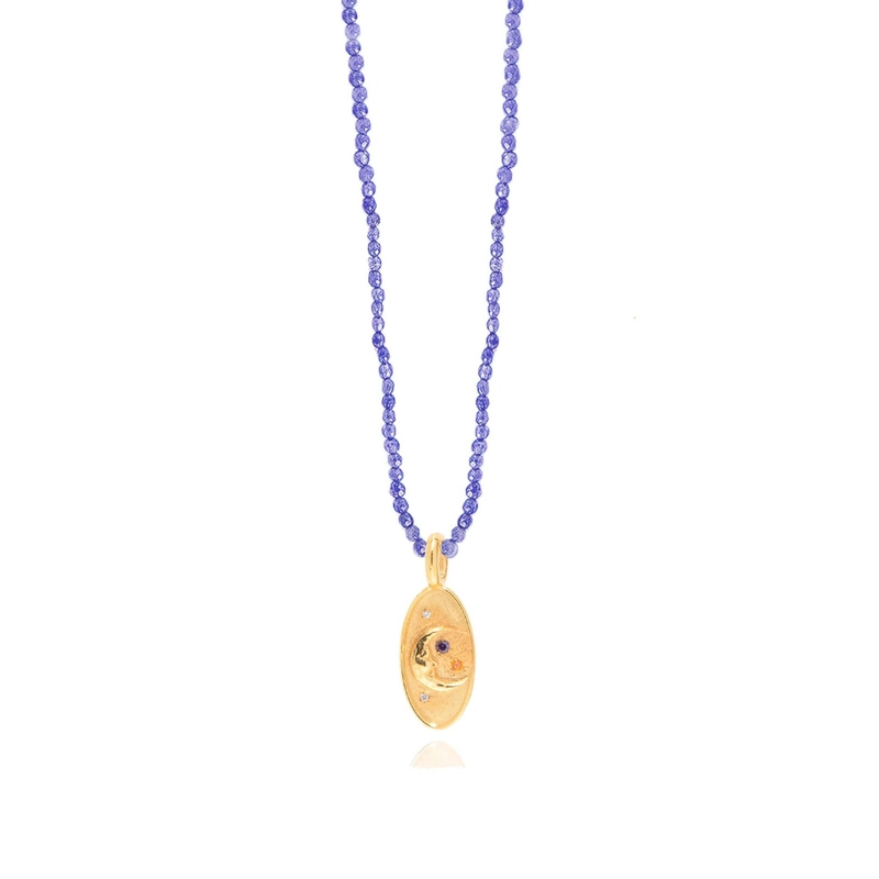 Колье Фиолетовое Небо