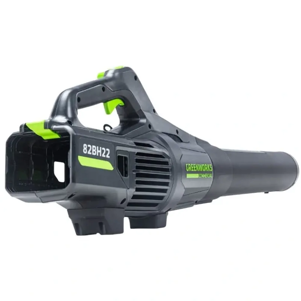 Greenworks GD82ABIIK5 82В воздуходувка аккумуляторная (1 x 5 Ач, ЗУ) 63 м/с 2407007UB