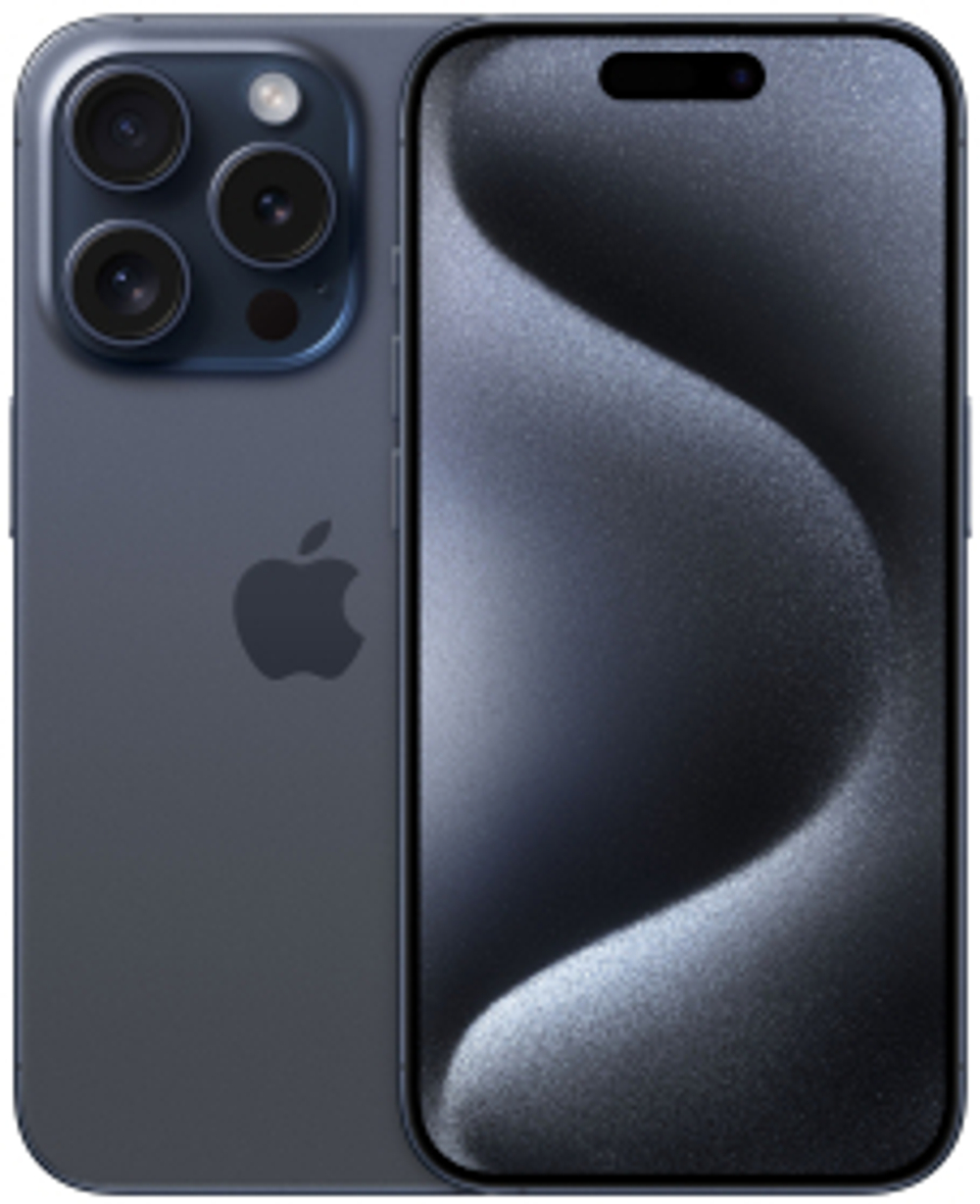 Apple iPhone 15 Pro eSIM 1 ТБ, «титановый синий»
