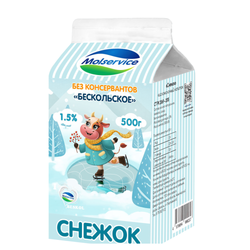 Снежок Molservice 1.5% 0.5л