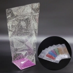 Пакет на жестком дне, рисунок «мошка» (дно 14*14; выс.53см)