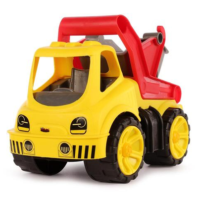 Пластмассовая игрушечная машина Toy Bibib "Большой Мусоровоз" (29*19*25 см), сетка