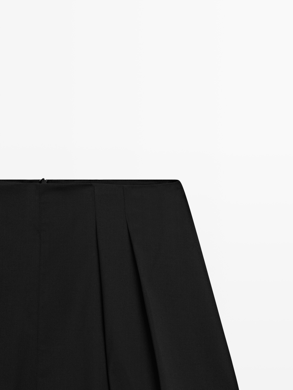 Massimo Dutti Шорты-бермуды Balloon - STUDIO, черный