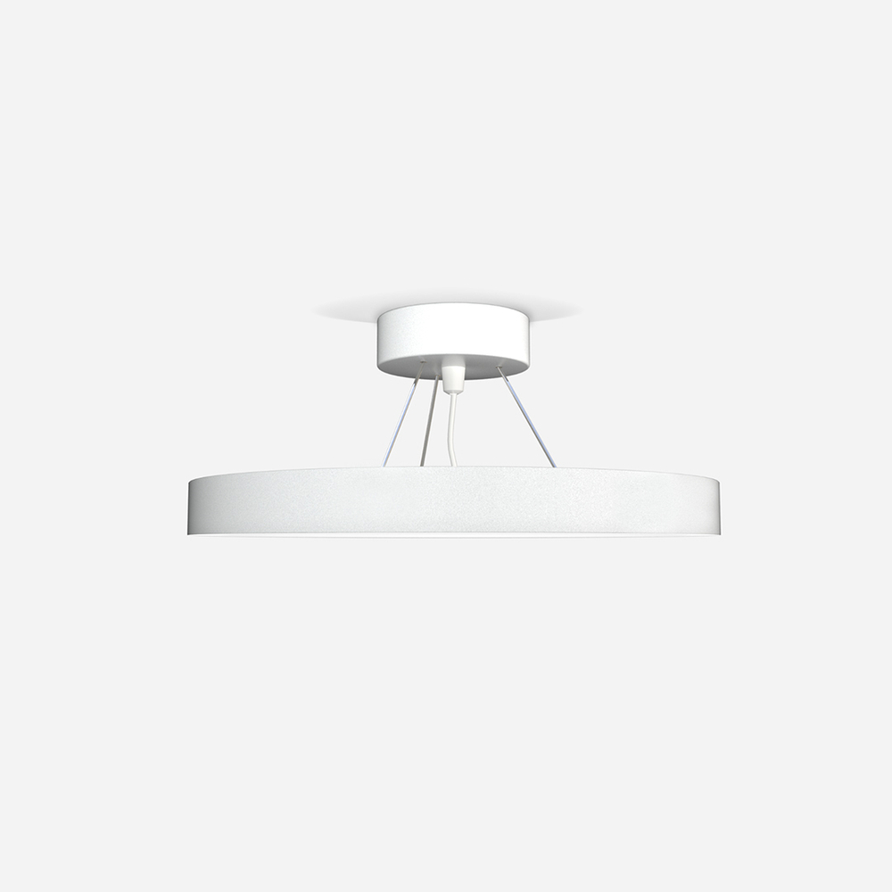 Светильник подвесной круг  AltoLight Rim D500, потолочная чаша в комплекте.