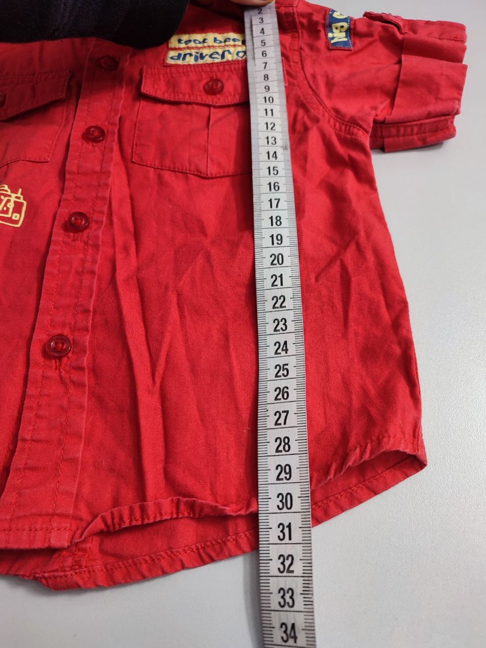 Рубашка Early Days яркая на 6-12 месяцев