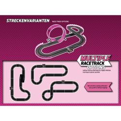 Carrera GO!!! - Автотрек 4,9м Girls Power Glamour Racing + 2 машинки 62579 / артикул   62579  / GTIN 4007486625792