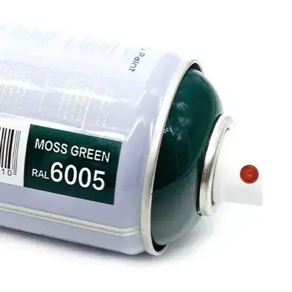 RAL 6005 520мл зеленый мох акриловая краска аэрозольный баллончик Gamma Paint РАЛ 6005