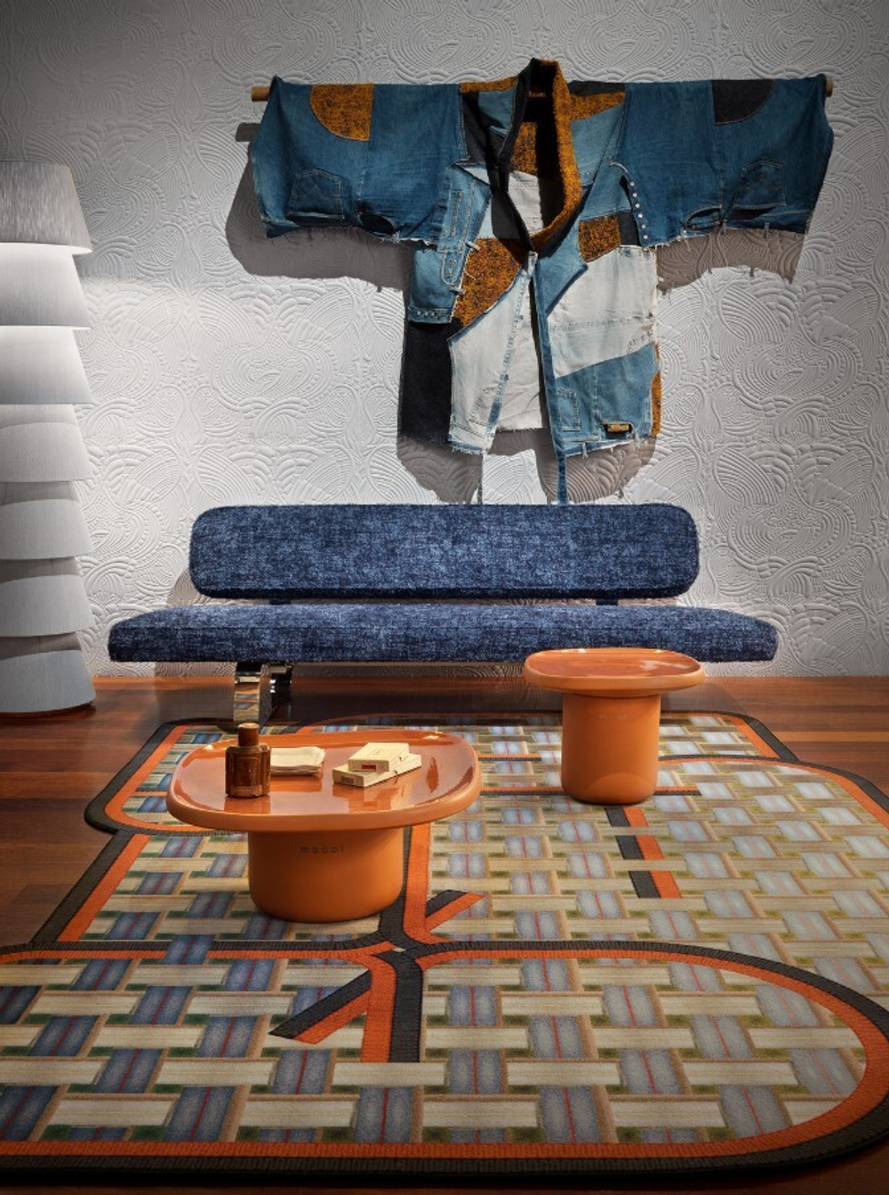 Стол Obon MOOOI керамика/terracotta 920х440х280h