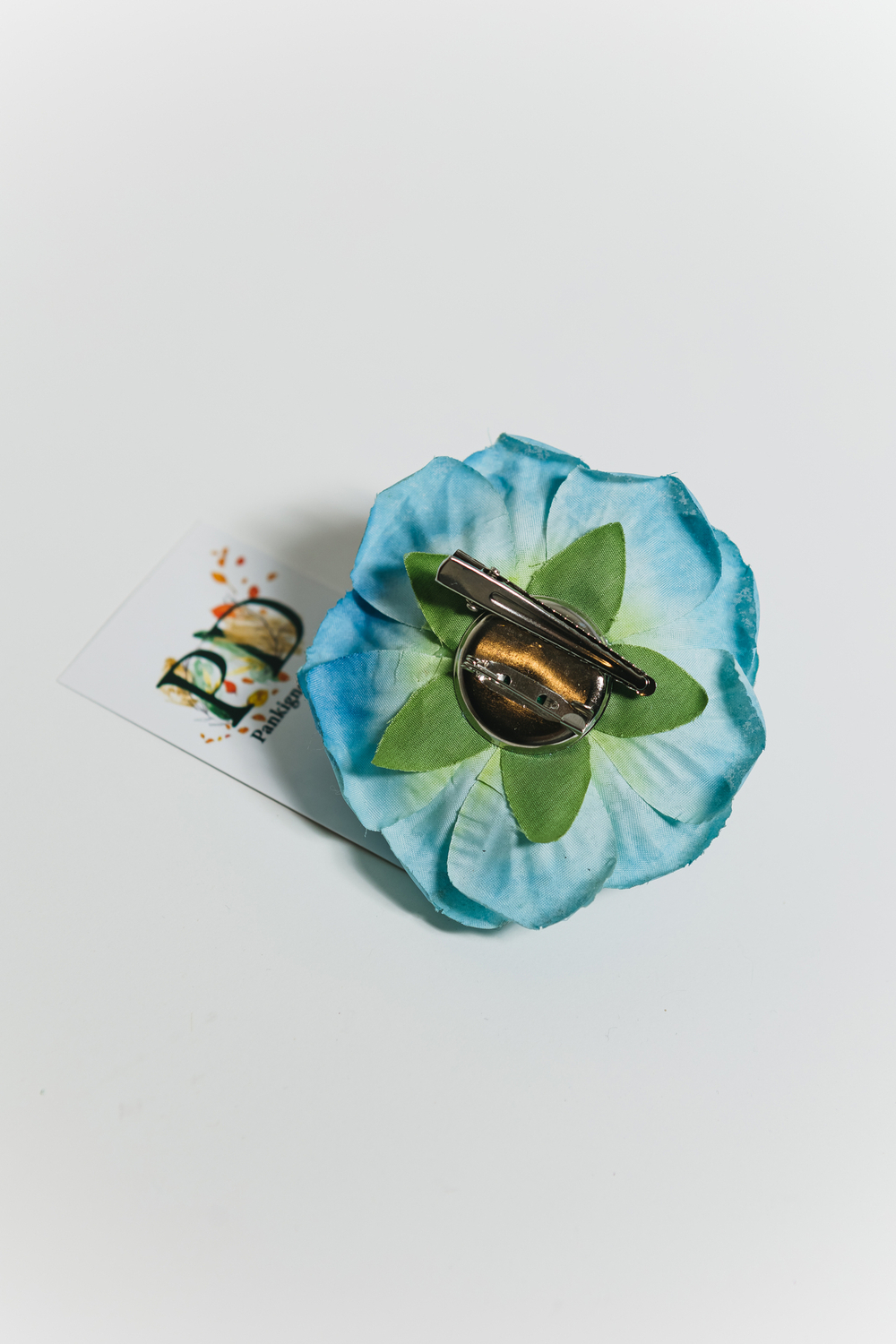 Брошь с заколкой Pankigno Design камелия "Весна"