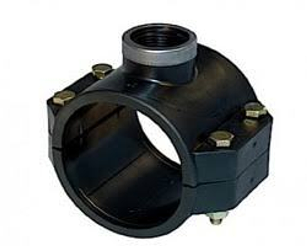 Хомут седловой для ПЭ трубы 25х1/2"