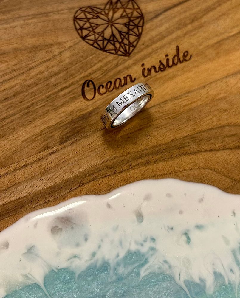 Кольцо-механизм "Не накручивай себя" Кольцо-механизм "Не накручивай себя"