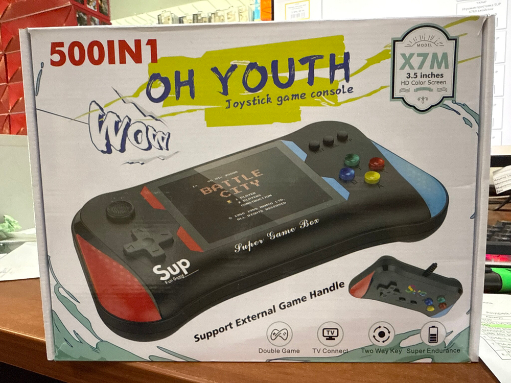 Игровая приставка SUP X7M+джойстик