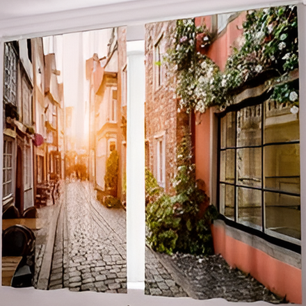 Фотошторы для кухни "В. 020125/68", Россия.