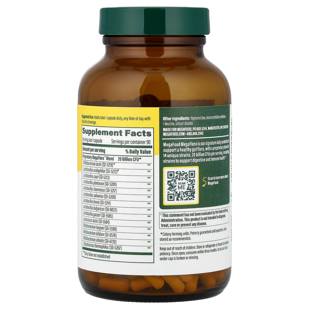 MegaFood, MegaFlora™, 90 миникапсул