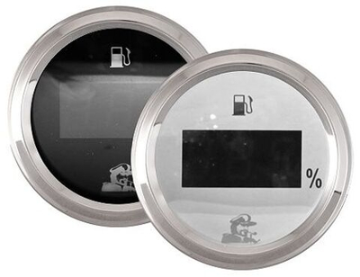 Указатель уровня топлива цифровой, 240-33 Ом, черный циферблат (10254412)