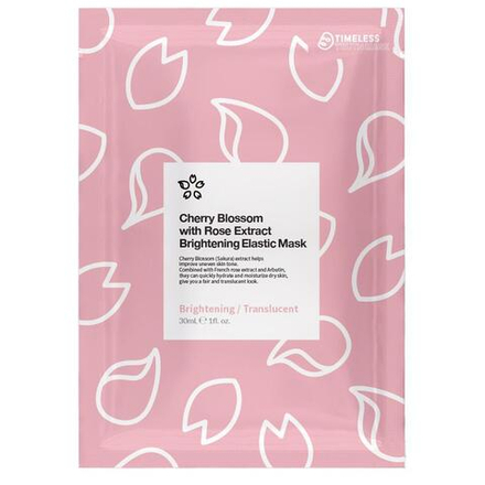 TIMELESS TRUTH MASK Осветляющая эластичная маска с экстрактом цветов сакуры и розы 1 шт