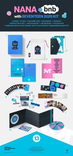 Набор SEVENTEEN - NANA bnb with SEVENTEEN 2025 KIT
