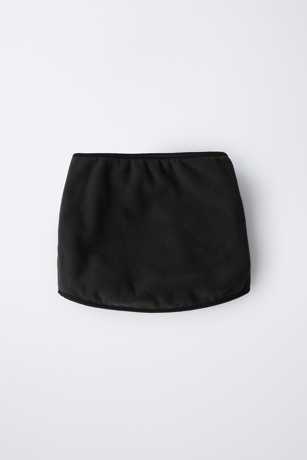 ZARA СНУД ИЗ ПОЛАРФЛИСА POLARTEC ®, ЧЕРНЫЙ