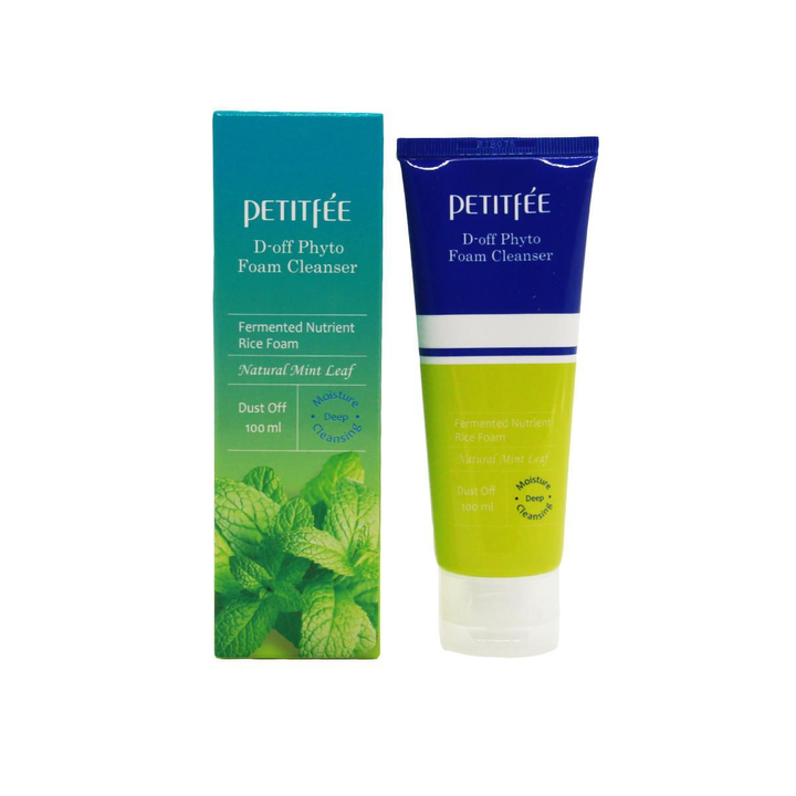 Пенка для умывания Petitfee D-Off Phyto Foam Cleanser 100 мл