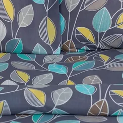 Постельное бельё 1,5сп Экономь и Я «Осенний лес» 143х215см, 145х214см, 50х70см-1 шт, 60 г/м2, микрофибра