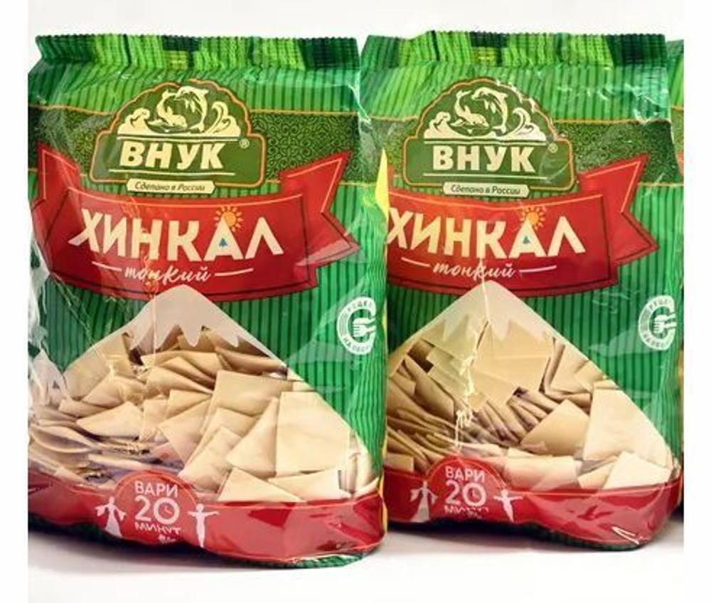 Хинкал тонкий 1000 грамм х 3 шт